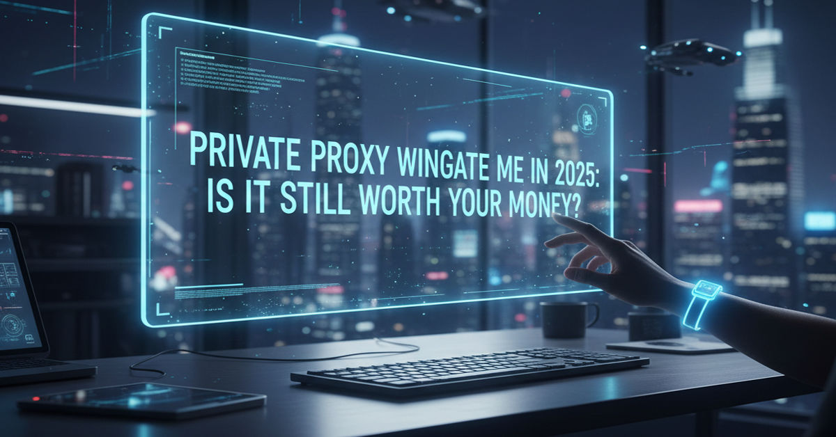 Private Proxy Wingate Me