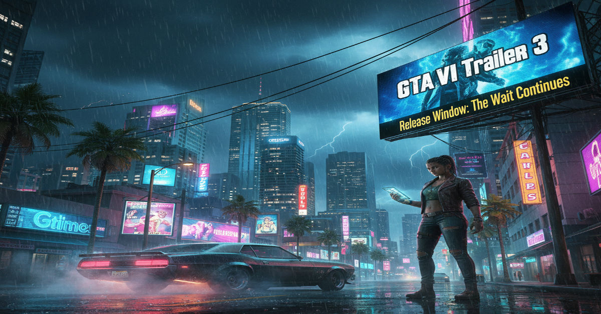 GTA VI Trailer 3 Release Window