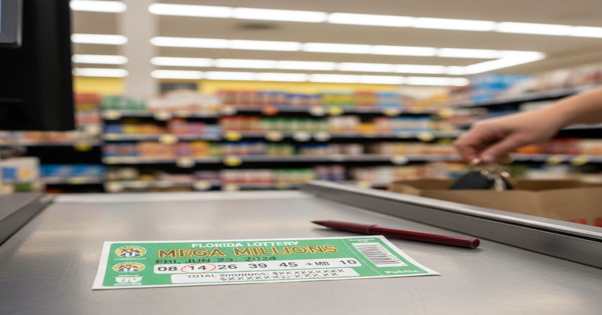 Florida Publix Mega Millions Ticket